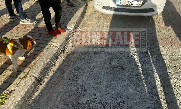 İzmir'de tuhaf olay... Yoldan beton çıktı!